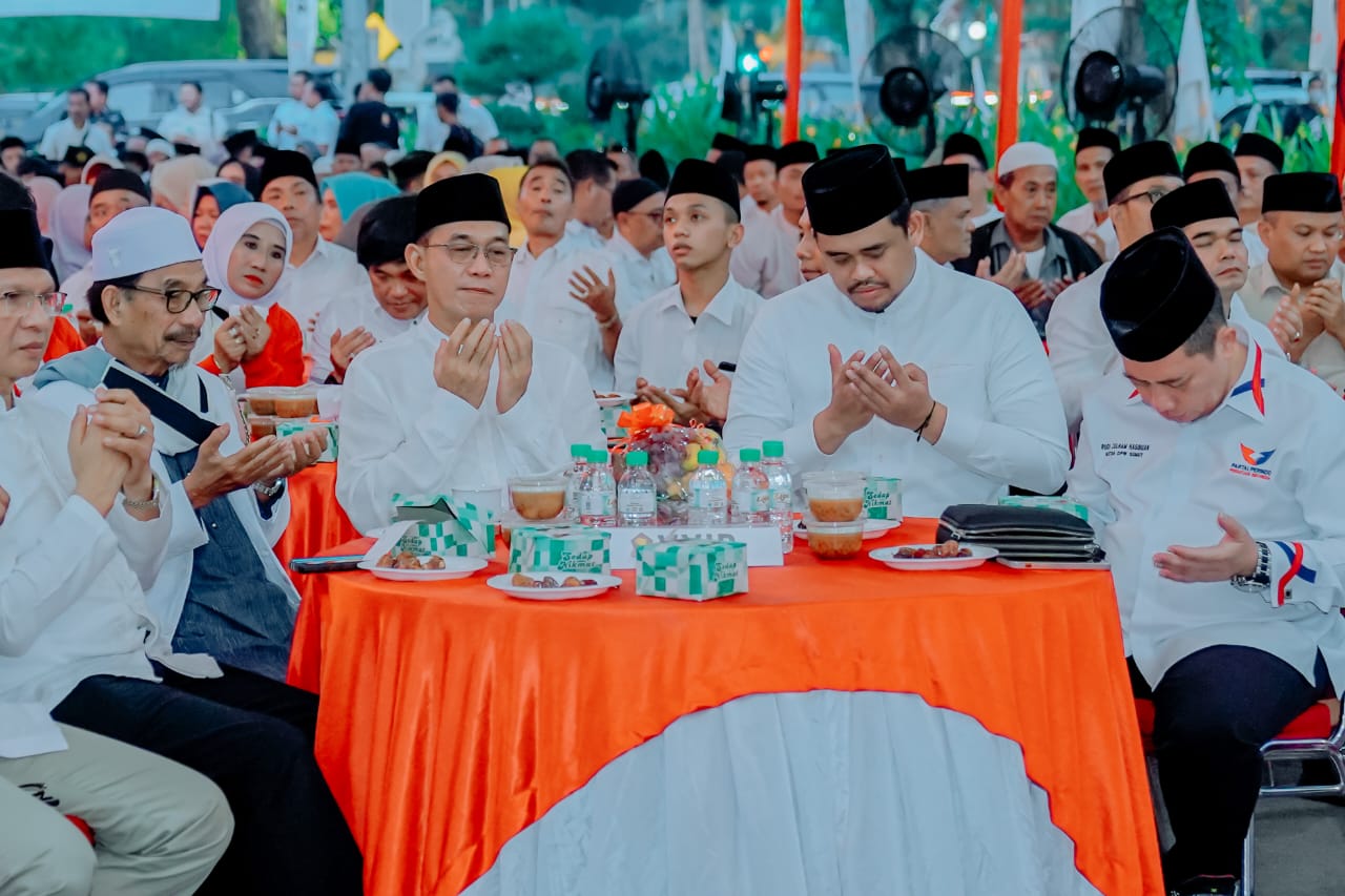 Buka Puasa Bersama DPD Gerindra Sumut, Bobby Nasution: Terus Berkolaborasi Sukseskan Program Pemko Medan