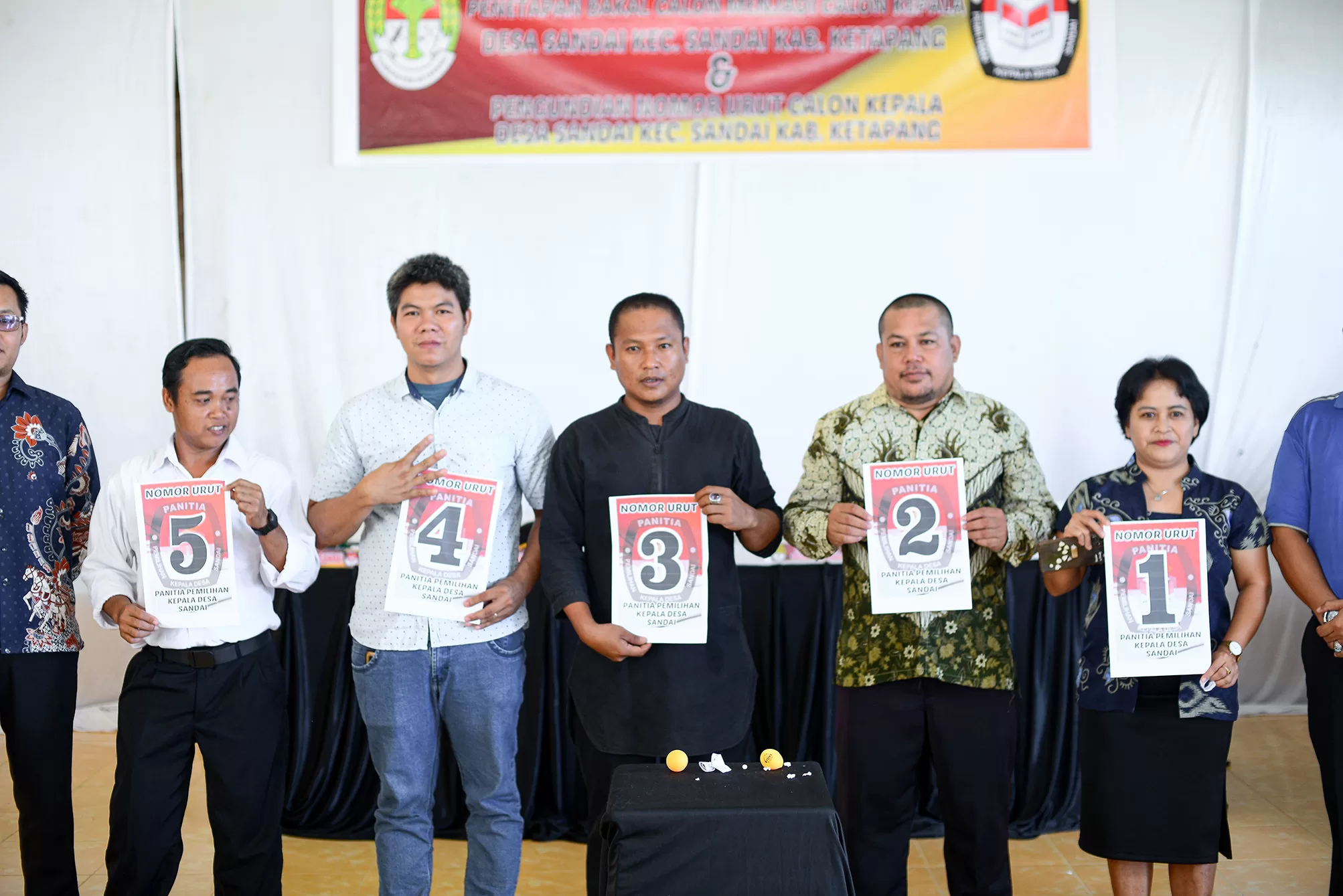 calon kepala desa sandai